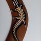 Handcrafted Boomerang (Gerko Pattern) 16'' in Acacia Wood - Australia