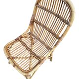 1960s rattan chairs from France