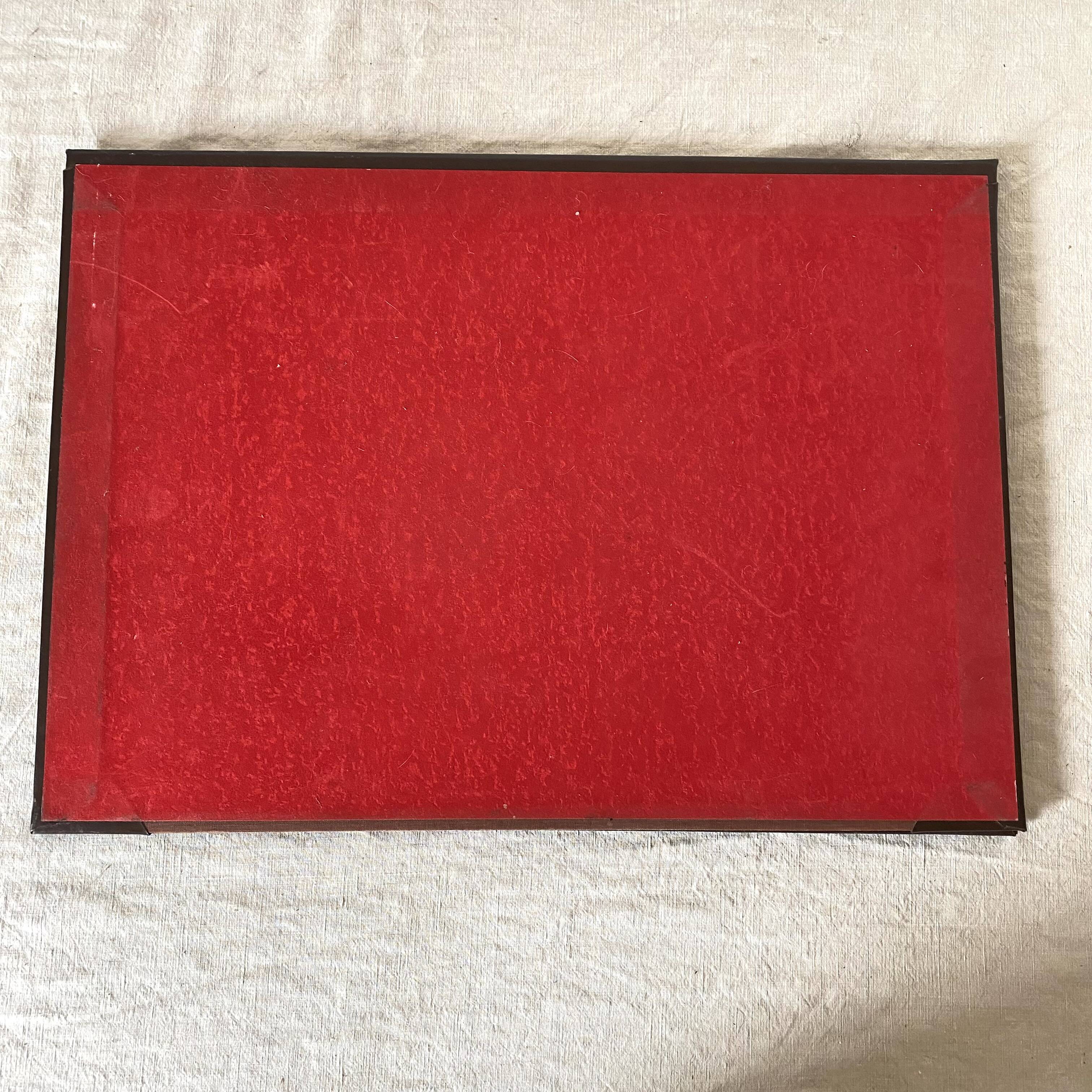 Leather underhand for office