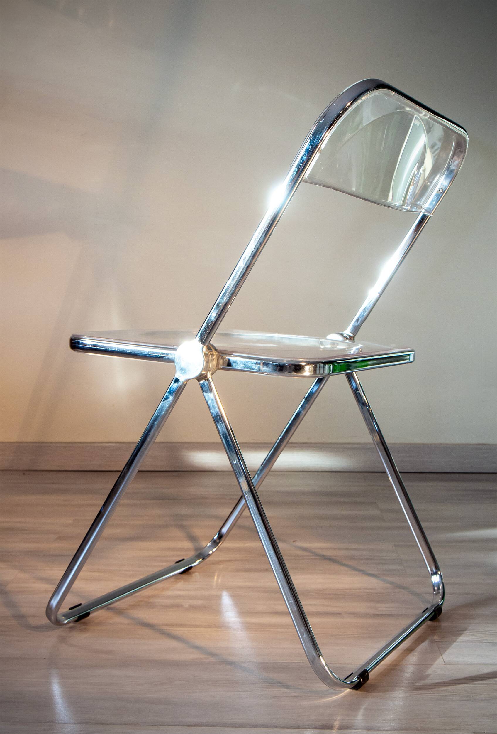 Chaise plia de Giancarlo Piretti éditée par Anonima Castelli 1970
