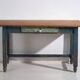 Rustic pine work table – Central Europe, circa 1900