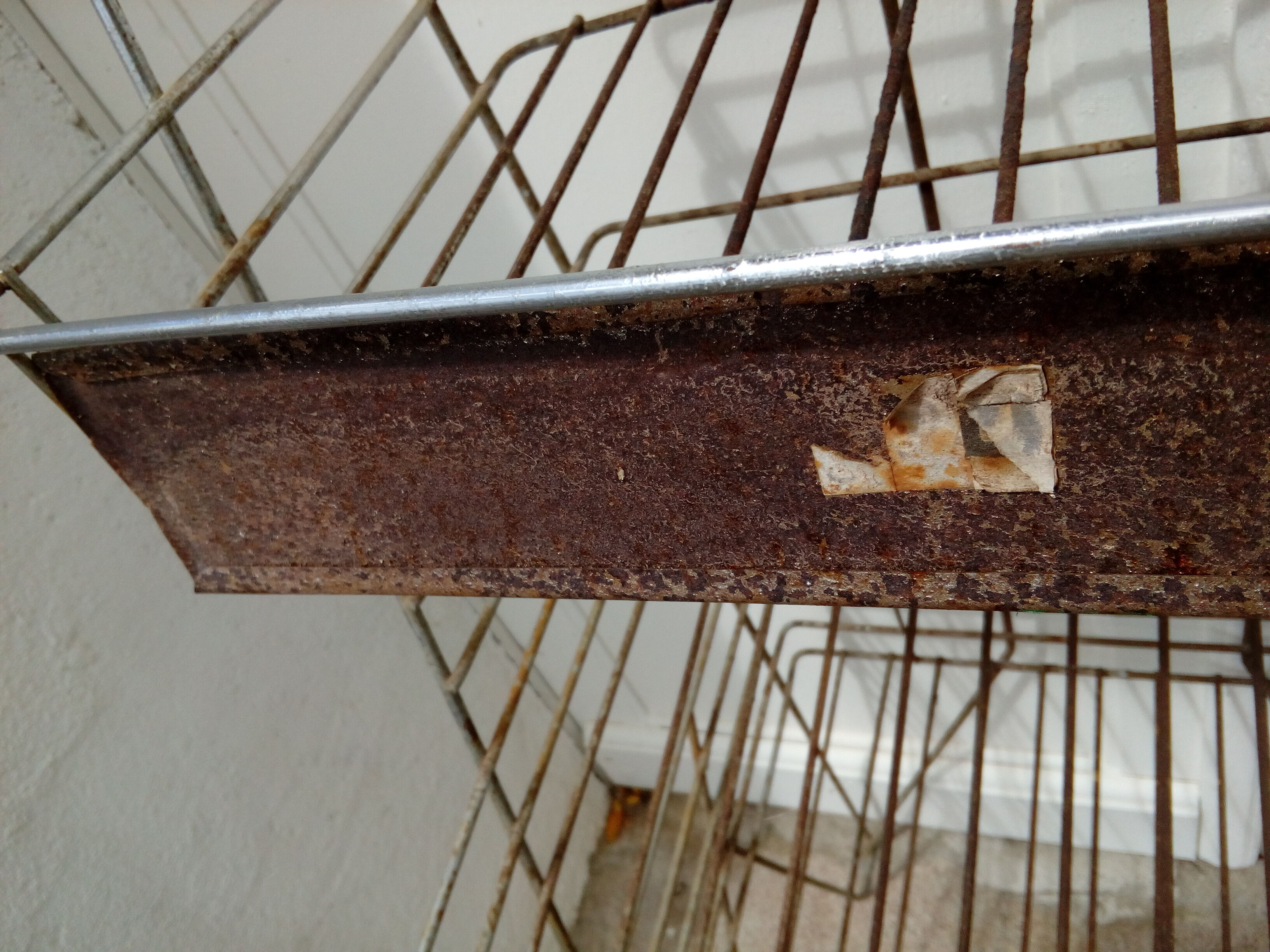 Grocery store display, trade shelf