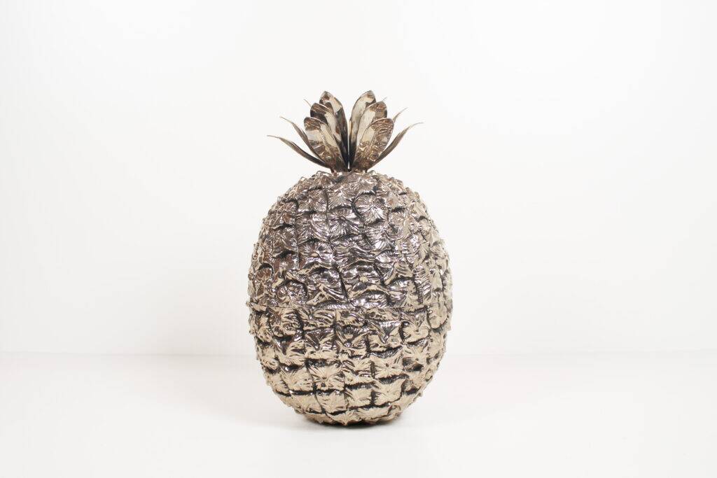 Vintage 1970s 'Pineapple' ice bucket by Freddotherm