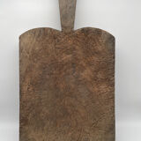 Old wooden cutting log board