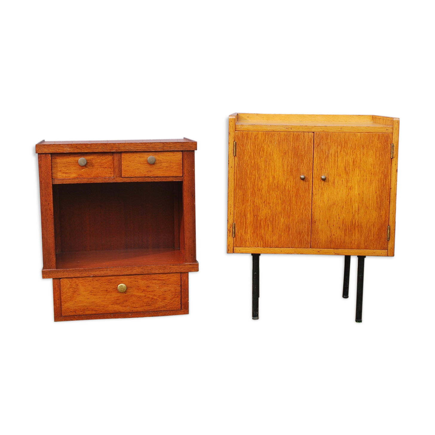 Duo of bedside of the 60s