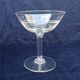 7 coupes champagne verre frise ciselée