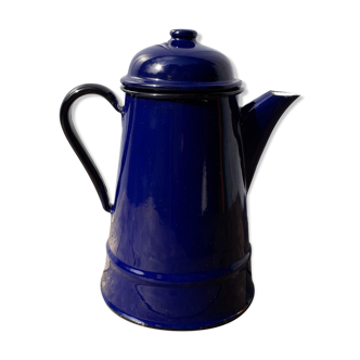 Japy blue enamelled coffee maker
