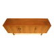Vintage teak sideboard with doors and drawer made in the 1960s