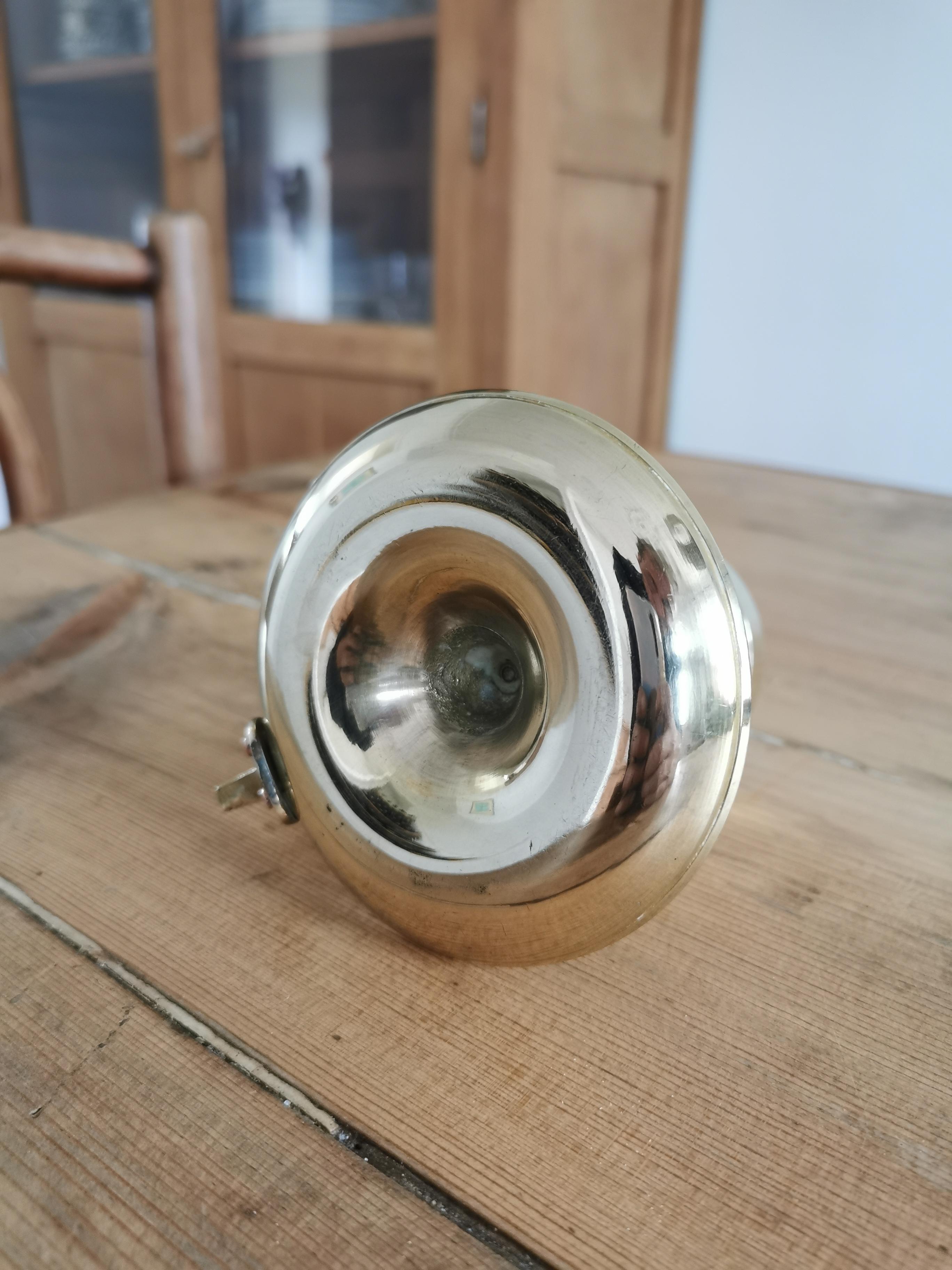 Brass cellar rat candle holder