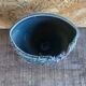 Ancient Vase JACKY COVILLE Glazed Stoneware Blue Vintage #D987