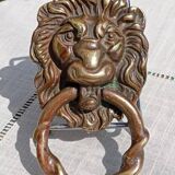 Heurtoir de porte ancien en bronze fin XIX iem siecle