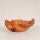 Large organic bowl made of Scandinavian burl wood, modern Swedish, folk art, circa 1960.