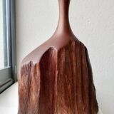 Vase Sculpture 20th Century Australian Rosewood DLG Doug Ayers
