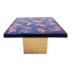 Vintage fat lava ceramic coffee table 1960s