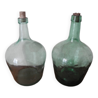 Duo dames-jeannes bouteilles 2l viresa