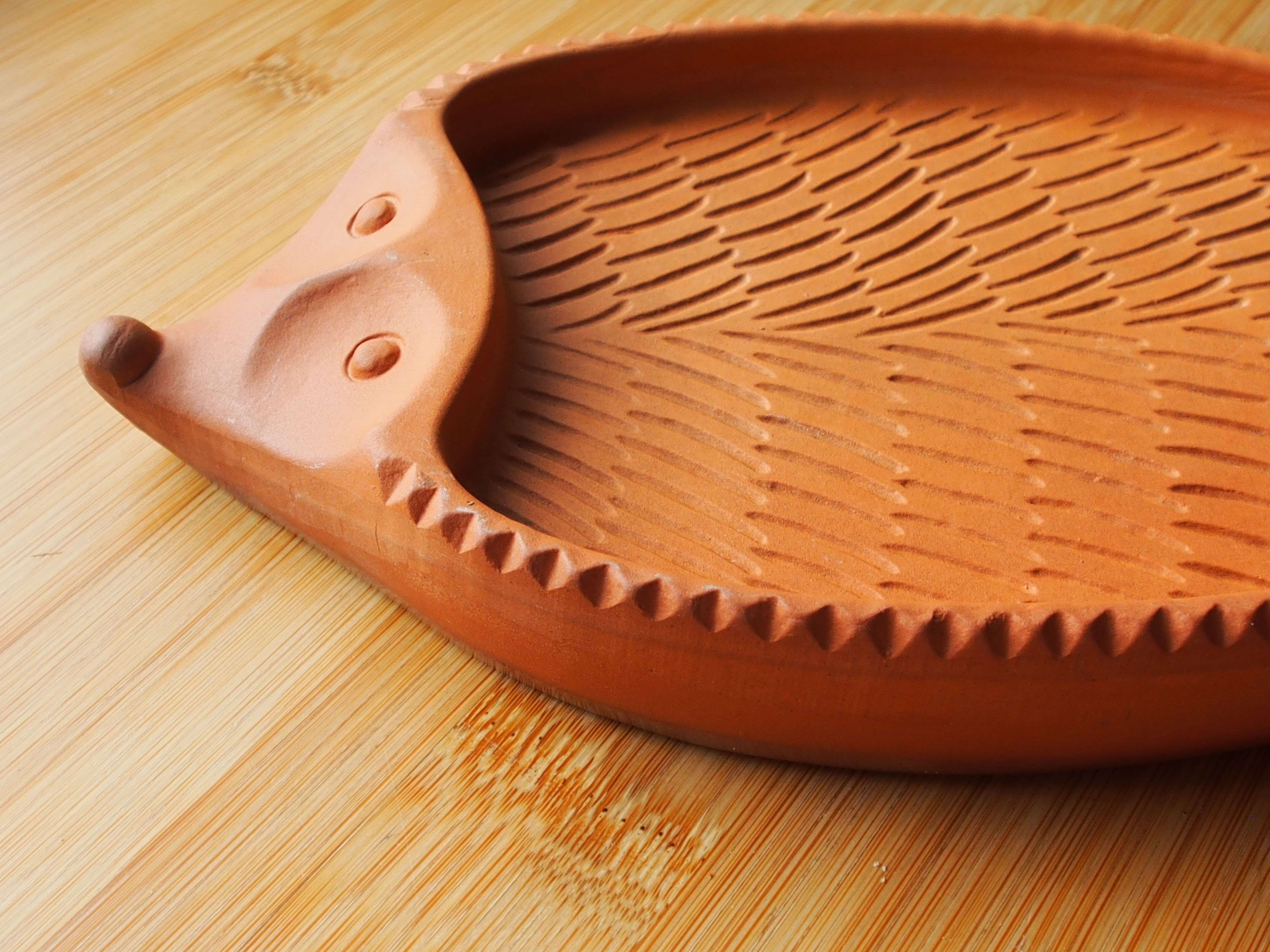 Decorative terracotta hedgehog, BAY. W-GERMANY 451 24