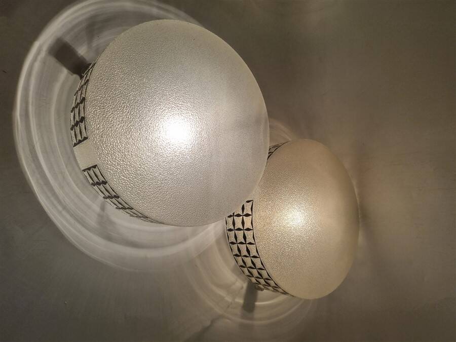 Pair of ceiling lights or wall lights