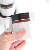 Coffee service from the Villeroy and Boch avant-garde range