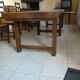 Oak farmhouse table