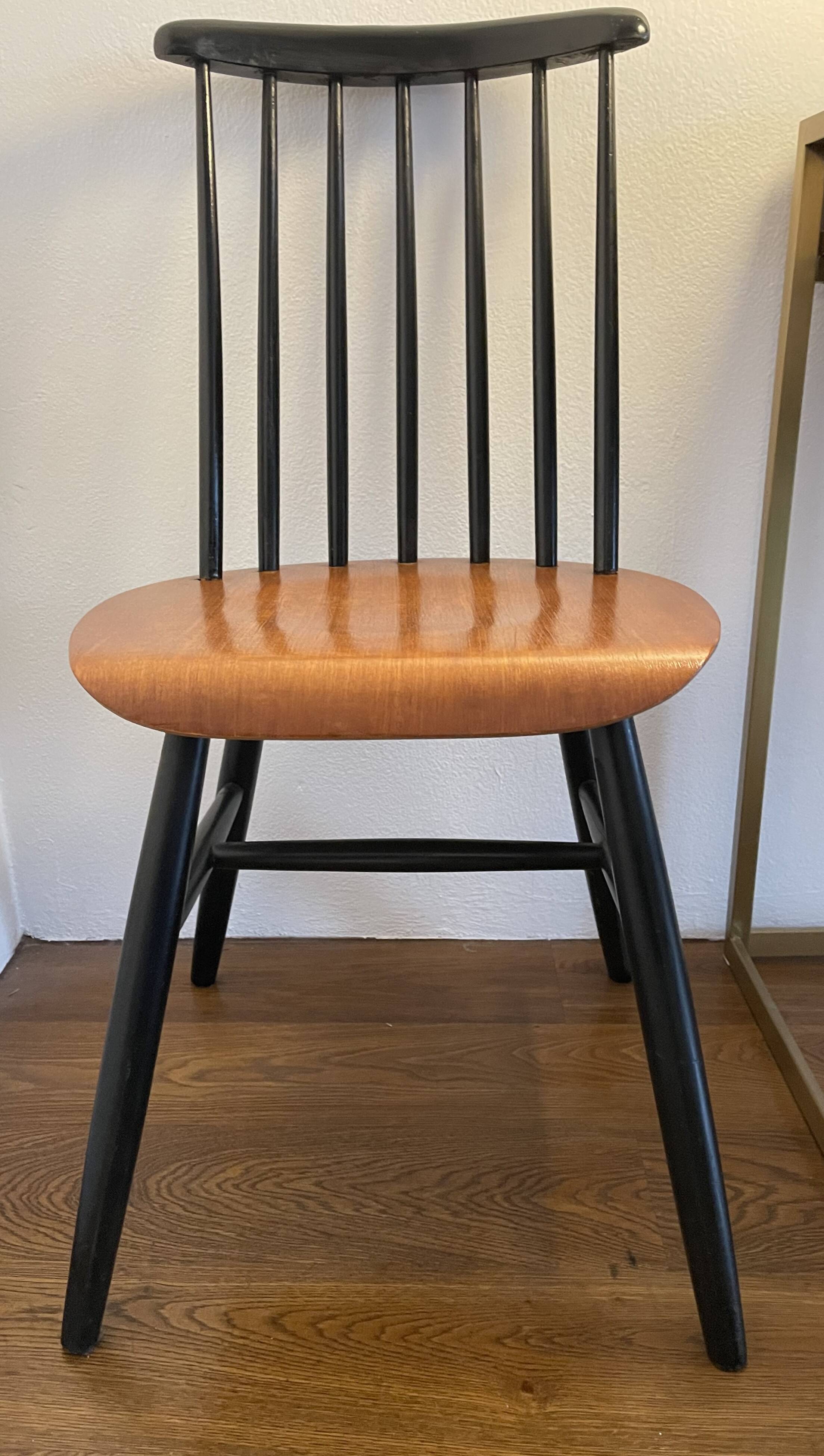 2 Danish "Fanett" chairs, Ilmari Tapiovaara