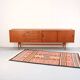 Teak ring buffet in vintage retro style from the 60s-70s.