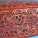 Boite a bijoux papier mache peint a la main inde xxe