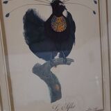 Bird engraving