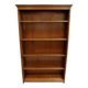 Vintage oak open bookcase