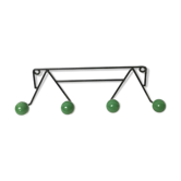 Porte manteaux boules vintage 4 patères