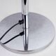 Black and chrome metal desk lamp