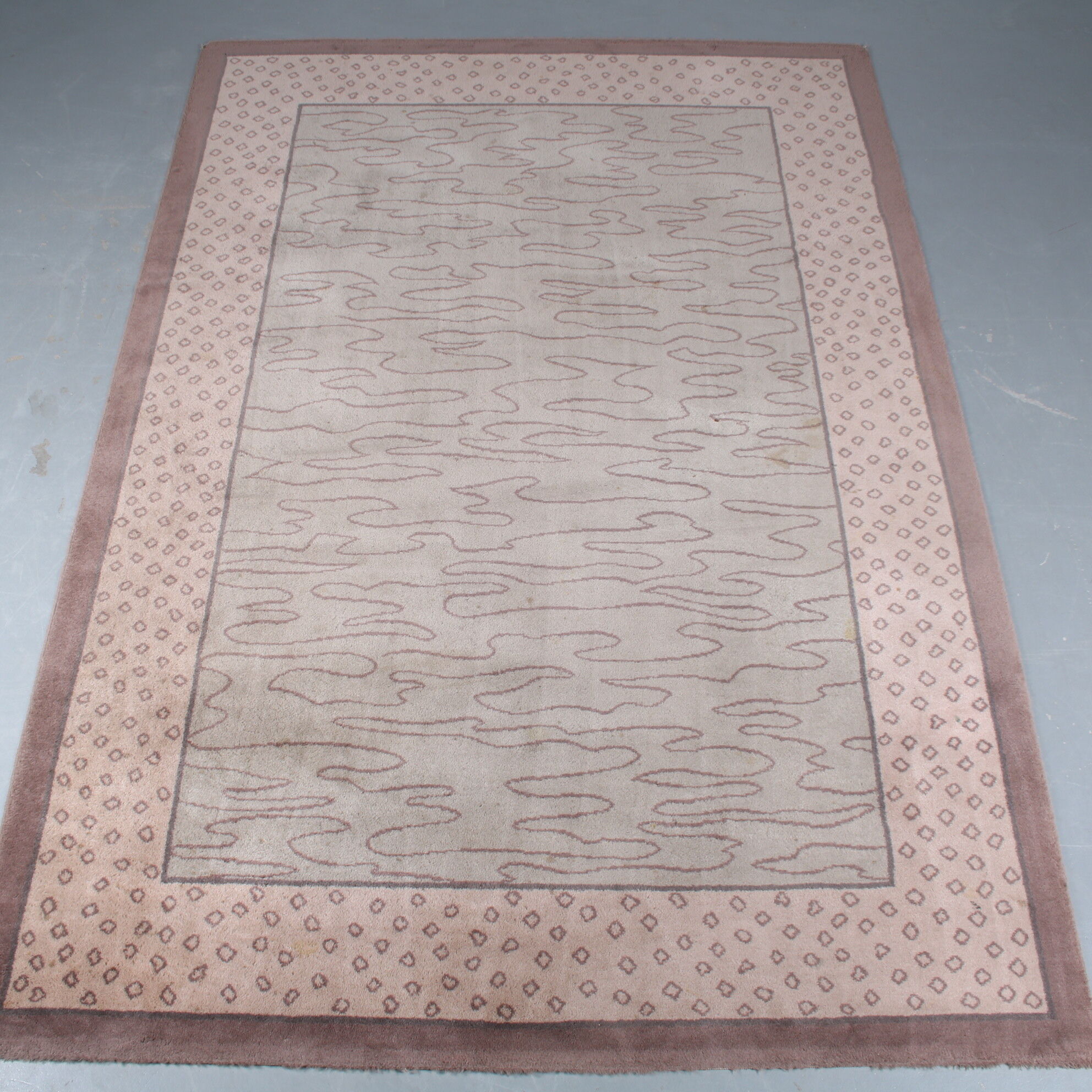 Tapis des années 1980 par Andrée Putman pour Gérard Toulemonde, France