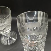 Diamond tip glasses and animal motifs