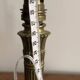 Antique Column Torchère Lamp Brass Chiseled Louis XVI Style