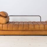 Canapé-lit vintage suisse De Sede des années 1960, modèle DS85