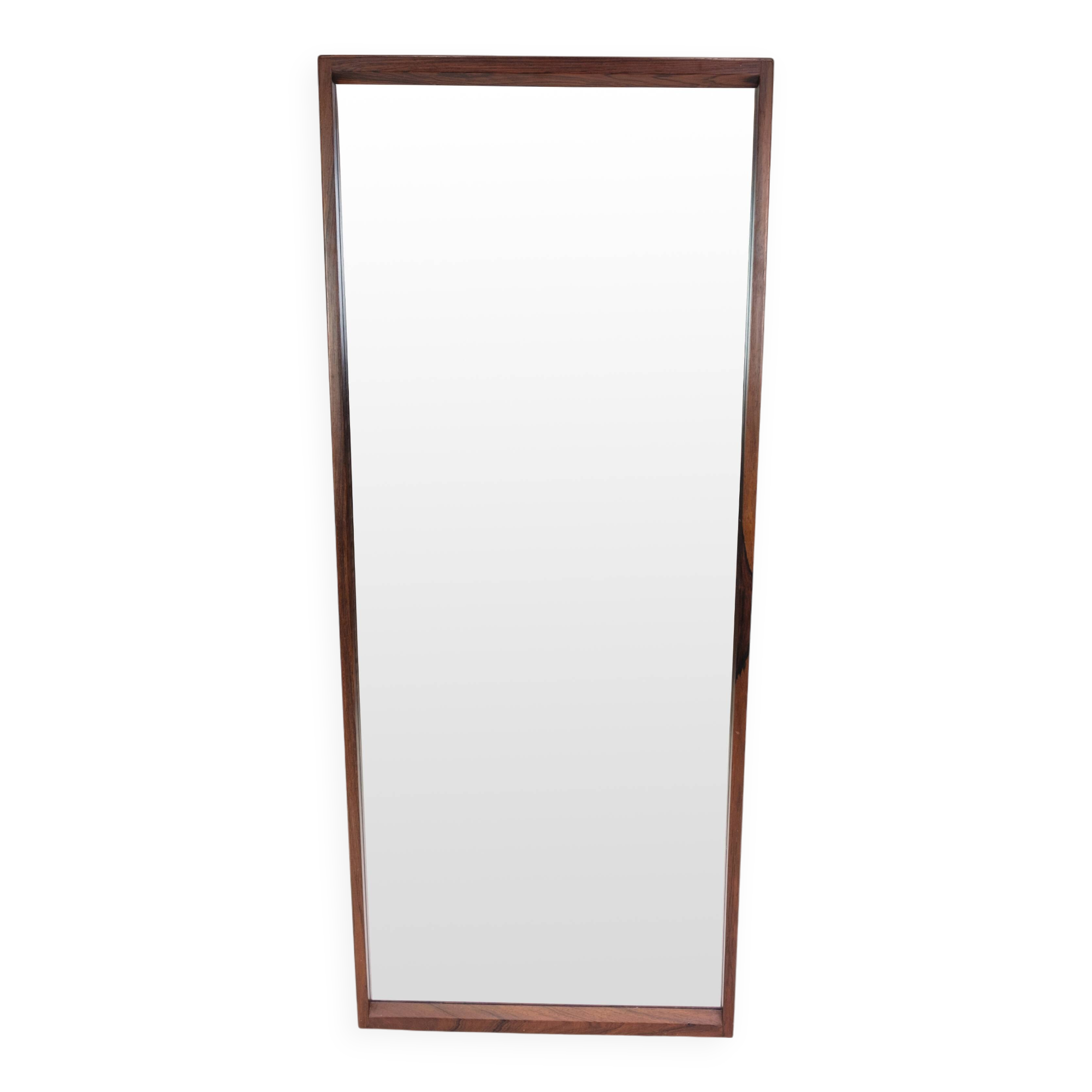 Mirror Made With Frame Of Rosewood By Aksel Kjersgaard For Odder From 1960s