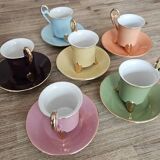 6 Geneviève Lethu cups