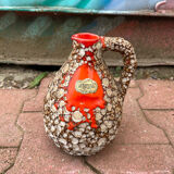 Vallauris Vase Fat Lava