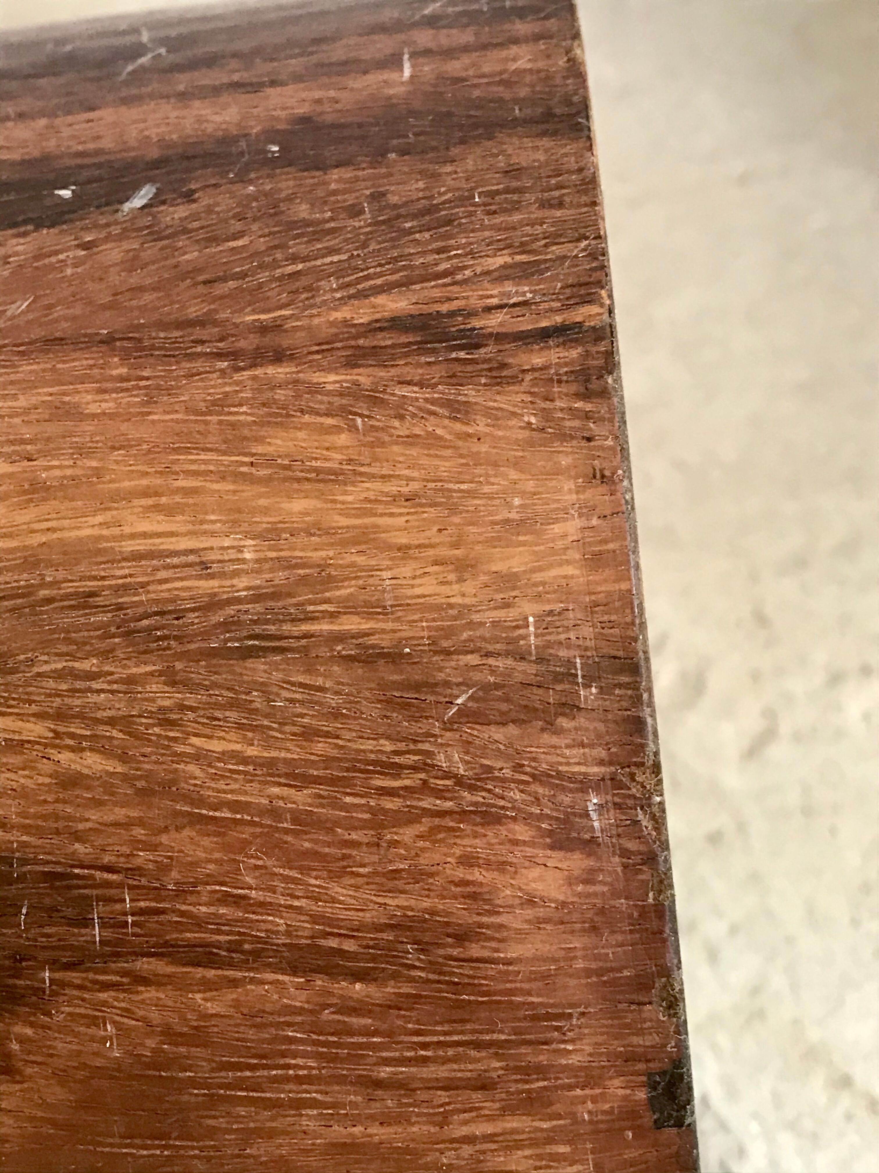 Vintage wooden paper basket