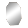 Antique hexagonal mirror