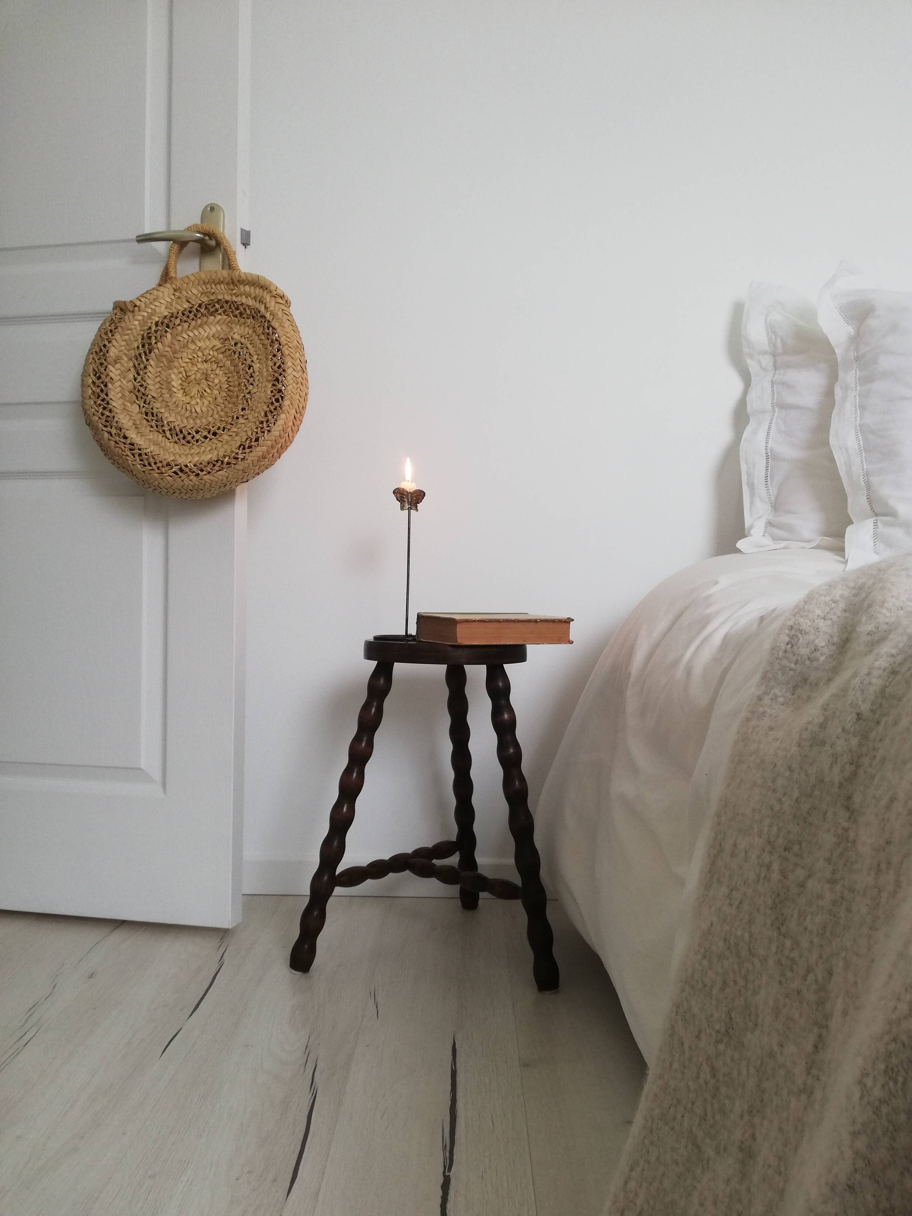 Vintage tripod stool