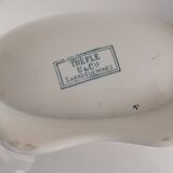 Sarreguemines iron earth soup tureen
