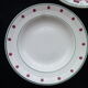 Set of 3 mismatched hollow plates Badonviller