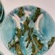 Vintage Table Art: Barbotine Plates & Limoges Server