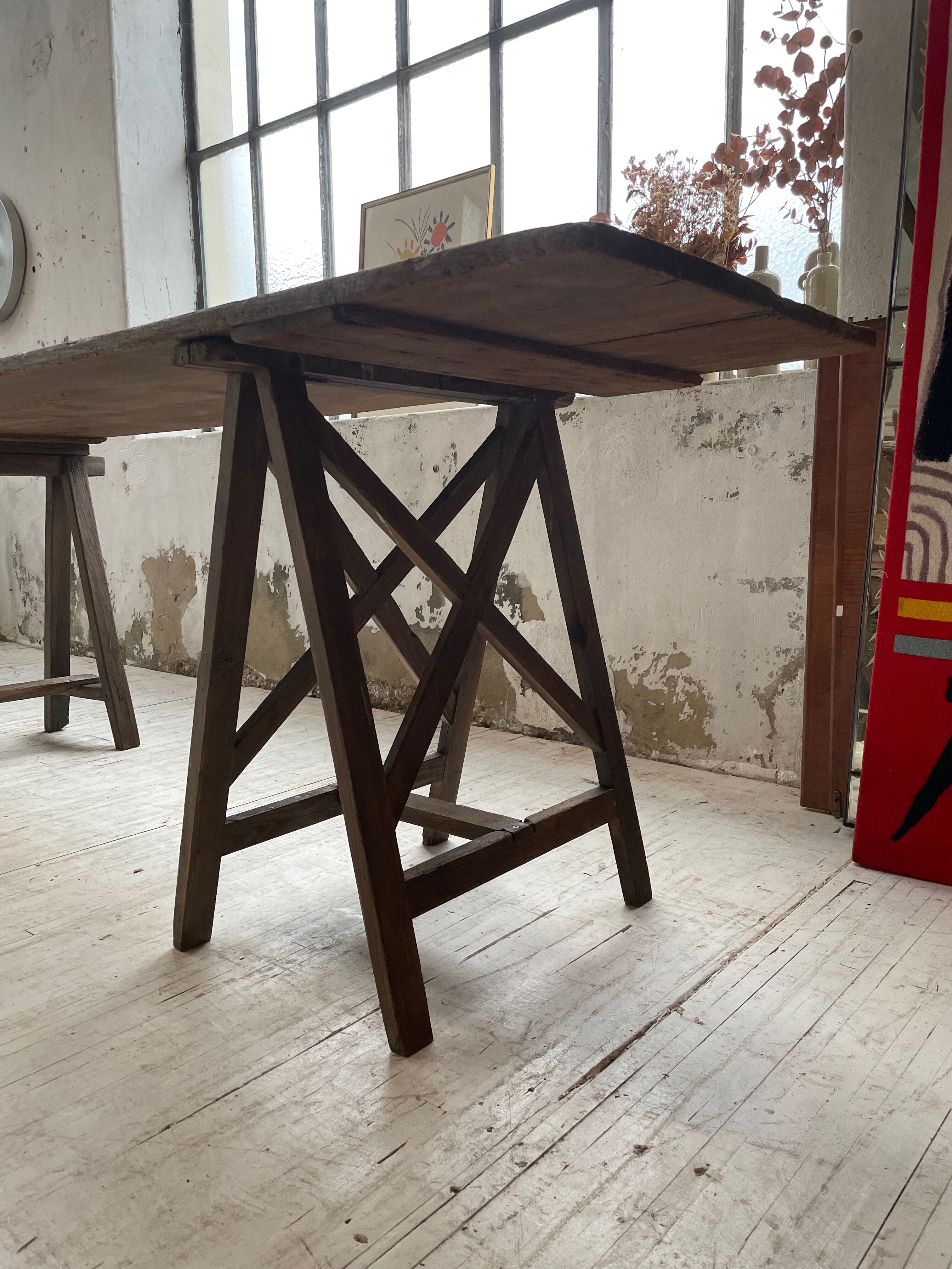 Guinguette table XXL 4m trestles