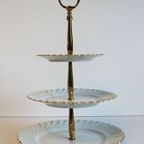 Maison Haviland 3-tier servant in Limoges porcelain.