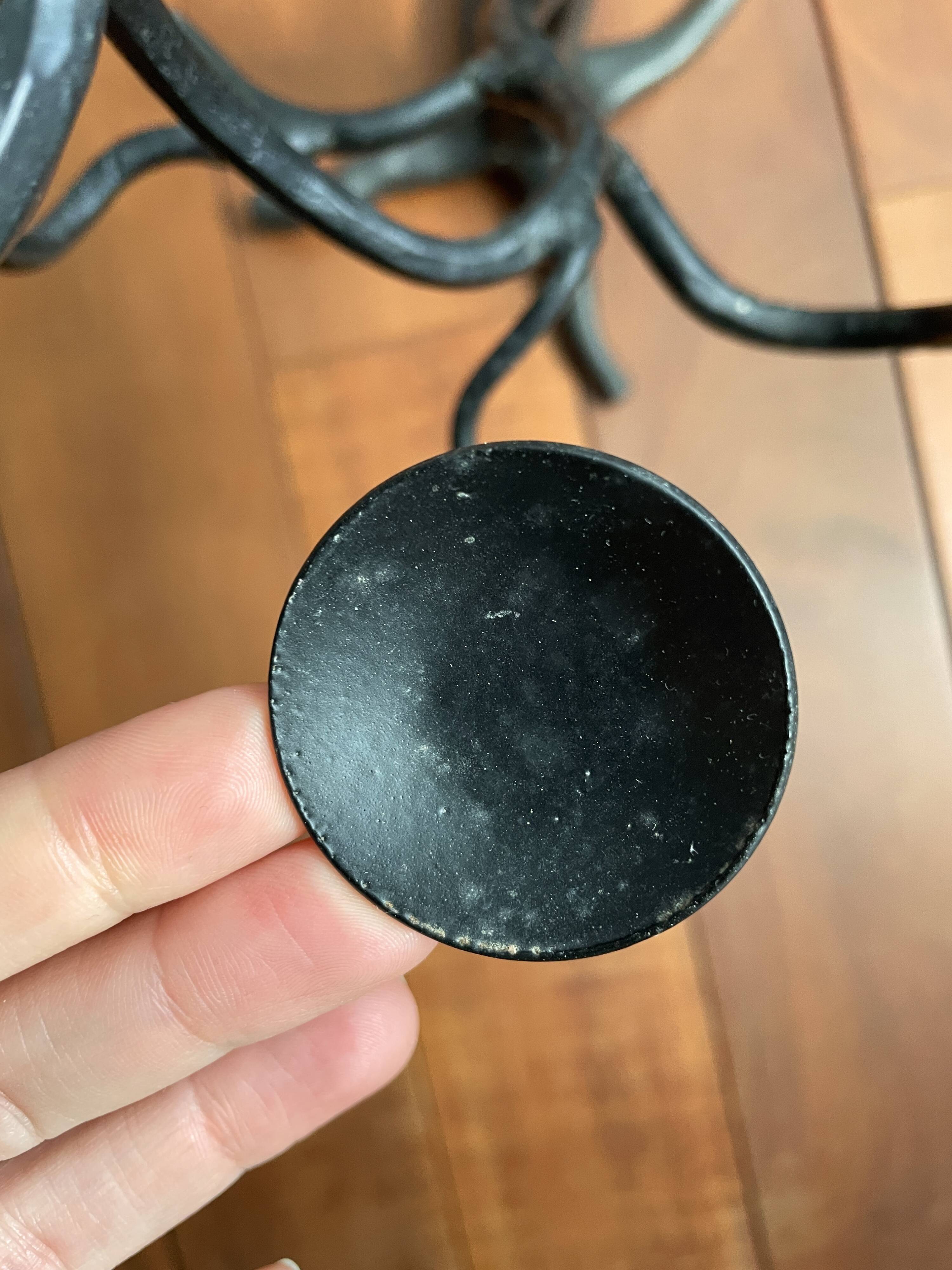 Candelabra 7 candles Wrought Iron