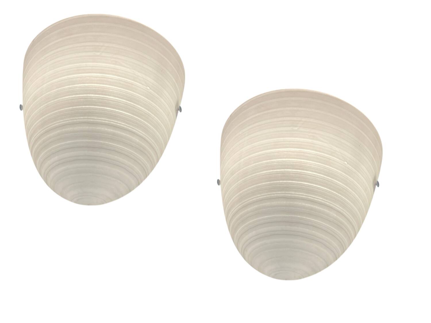 Grandes appliques en verre de Murano, ensemble de 2 par Zonca Italie.
