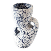 Vase fat lava bleu