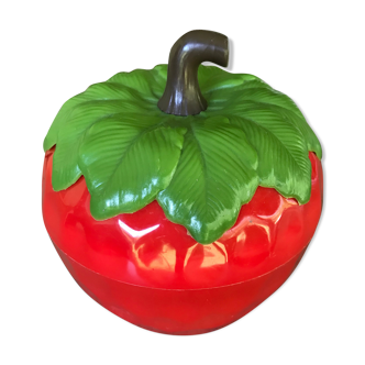 Vintage strawberry ice cube tray