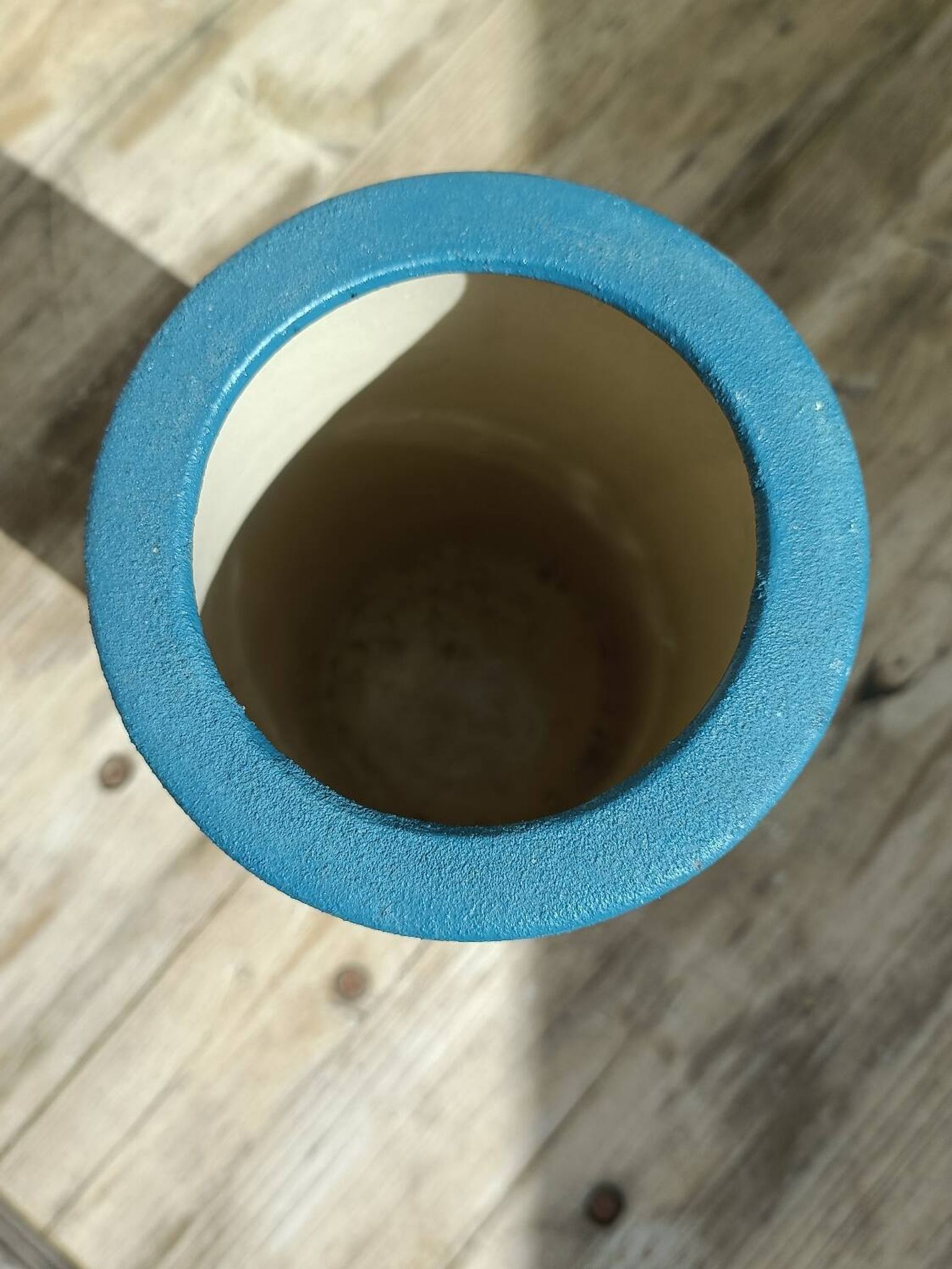 Signed cylinder vase